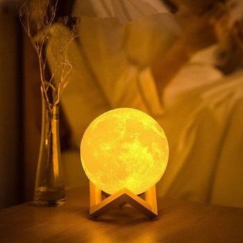 HUMIDIFICADOR LAMPARA LUNA 💨🌑